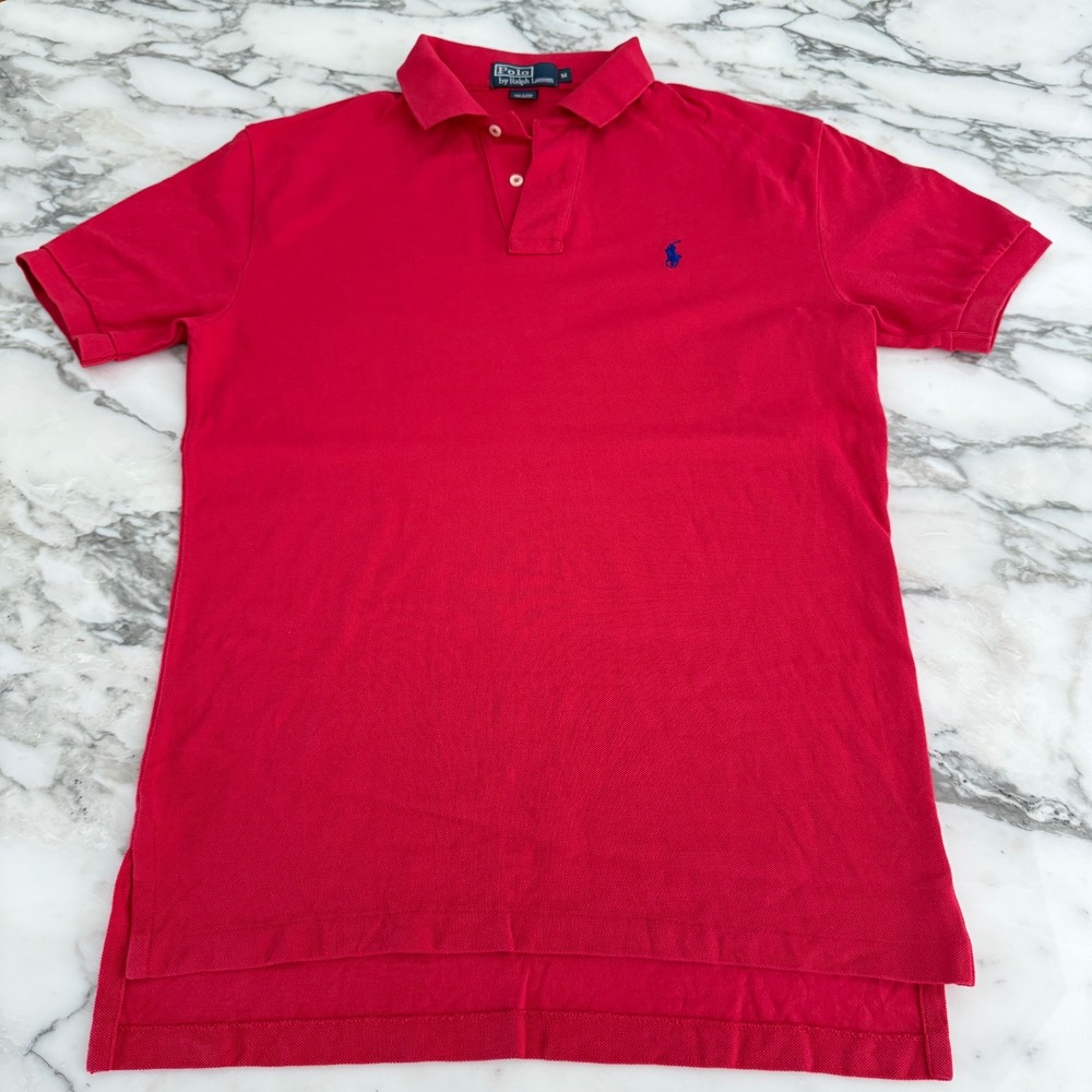 Polo Ralph Lauren Cotton Men's Pullover Polo Short sleeve‎ shirt, Size medium